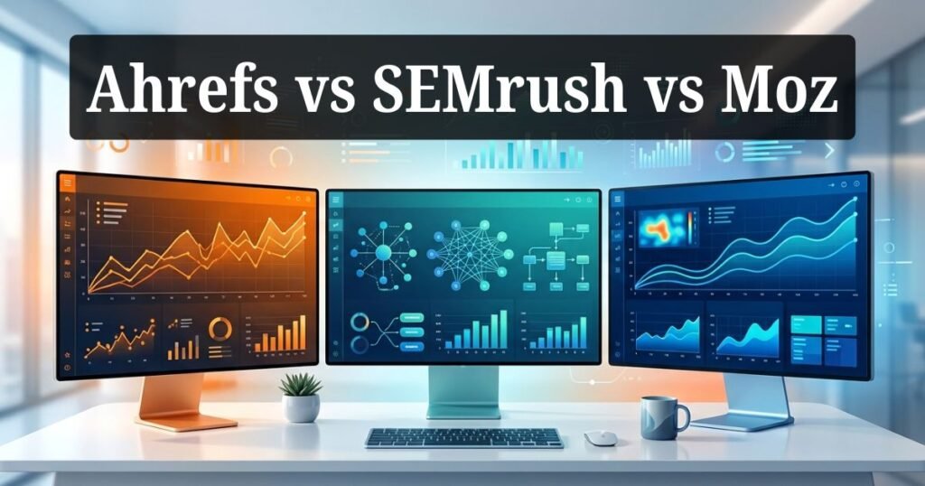 Ahrefs vs SEMrush vs Moz – SEO Tool Comparison