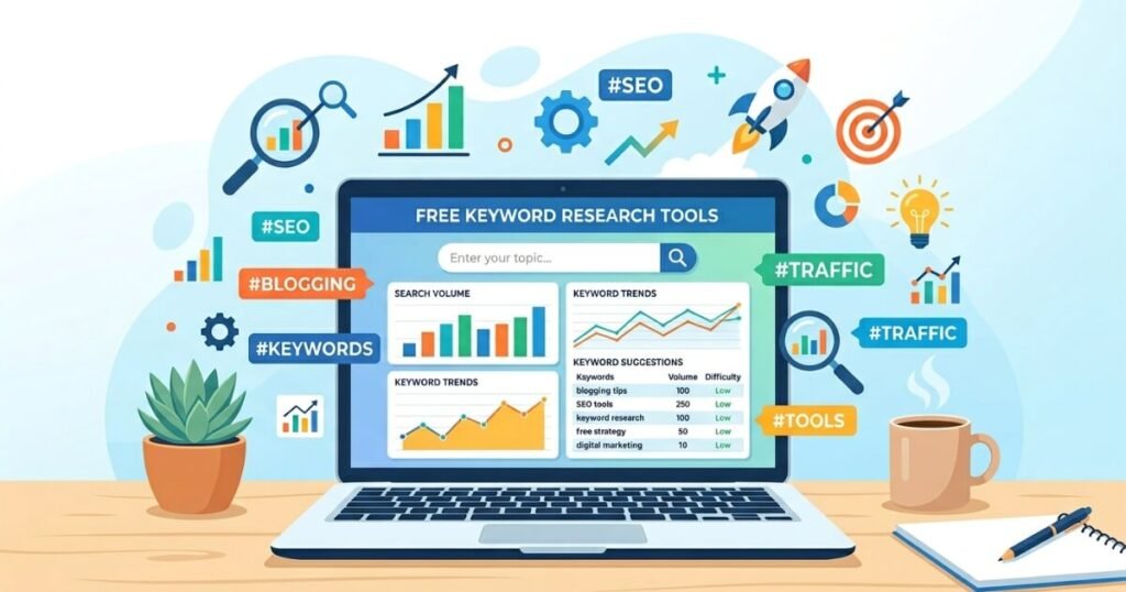 15 Best Free Keyword Research Tools for Bloggers (2026)