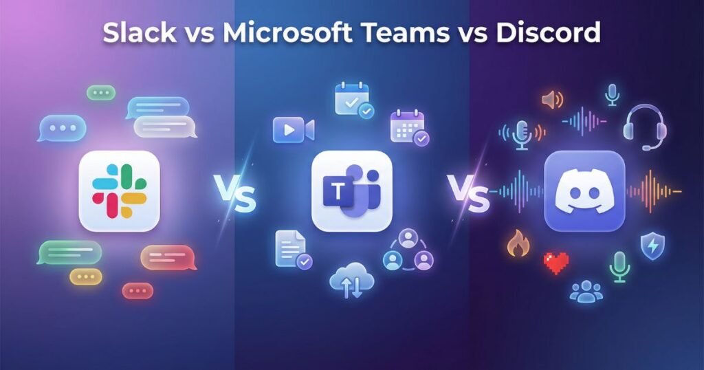 Slack vs Microsoft Teams vs Discord for Business 2026