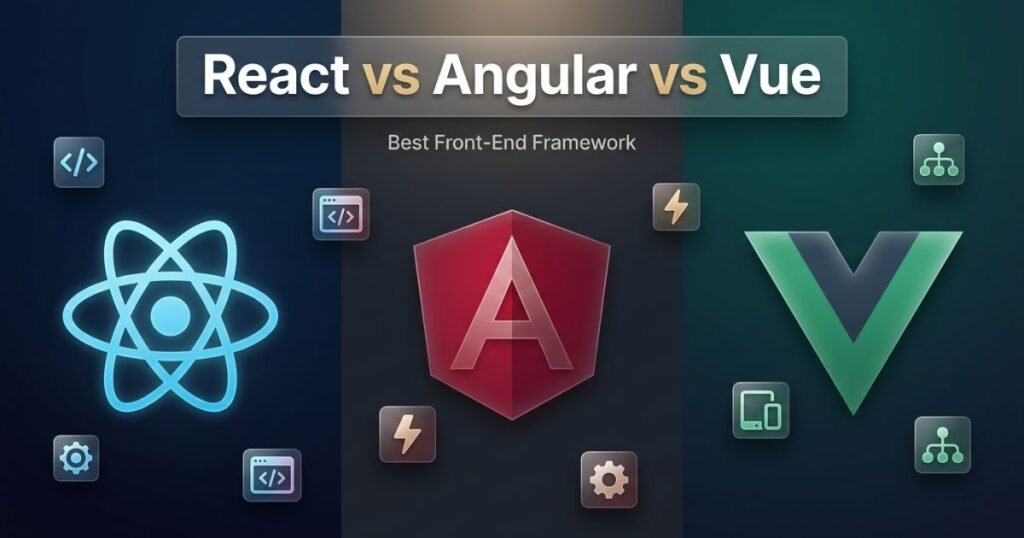React vs Angular vs Vue: Best Frontend Framework 2026