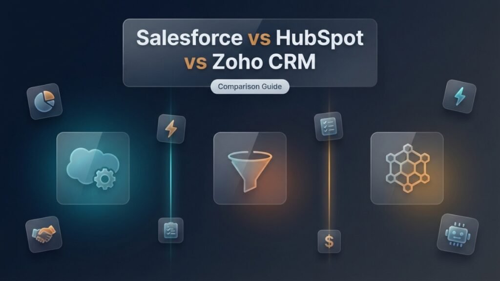 Salesforce vs HubSpot vs Zoho CRM: Which Is Best in 2026?