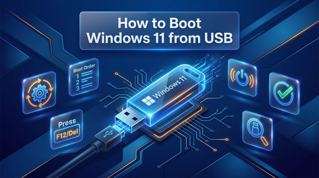 How to Boot Windows 11 from USB?